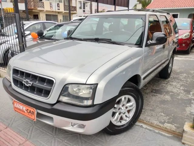 CHEVROLET - BLAZER - 2002/2003 - Azul - R$ 63.999,00 - Nova Eskina  Automóveis e Camionetes