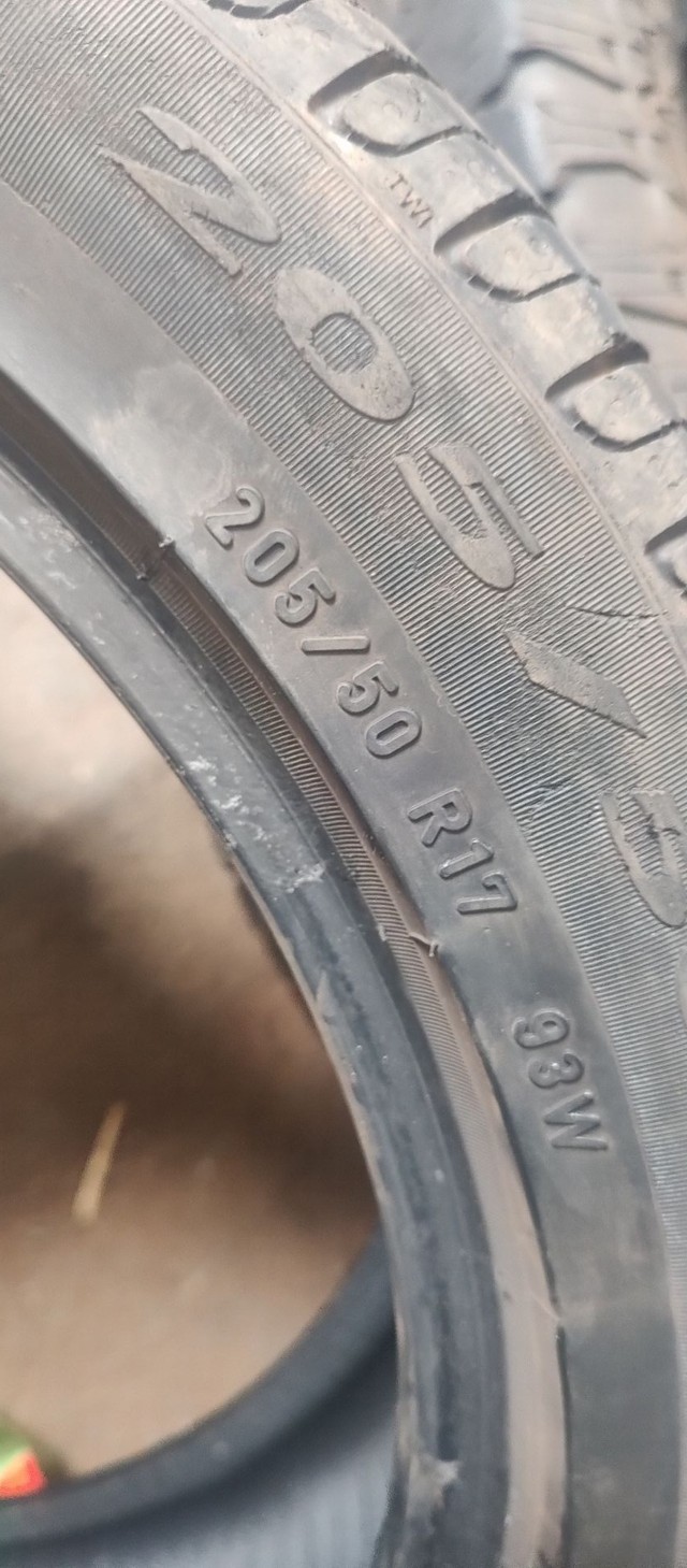 Par de pneu 205/50-17 pirelli