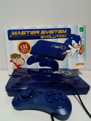 Master System Evolution – 132 Jogos na Memória – 2 Controles - Shopping  Recife Online