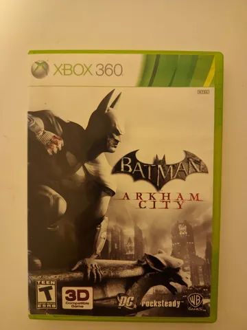 Jogo Batman Arkham City - Xbox 360 Mídia Física Usado