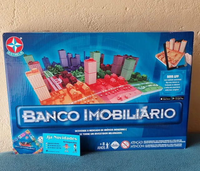 Antigo Jogo Banco Imobiliário Anos 90 Conservadíssimo! Disponível Novamente  para Venda., Jogo de Tabuleiro Estrela Usado 37589697