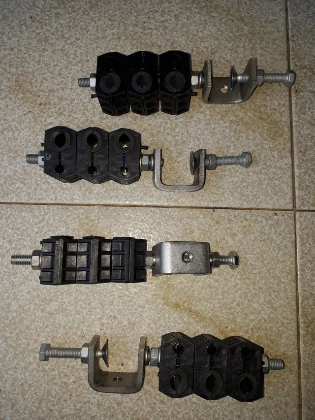 Suportes de Passagem, Organizadores e Ancoragem, para Cabos e Fios elétricos. - Foto 4