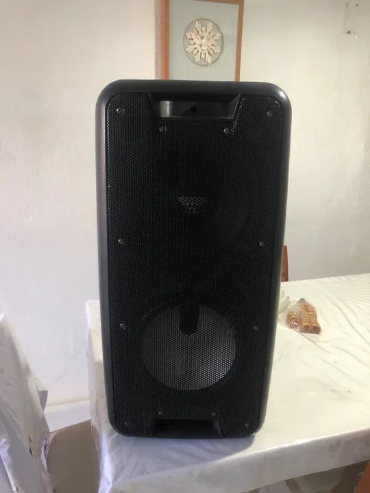 Caixa de Som Amplificada com Bluetooth