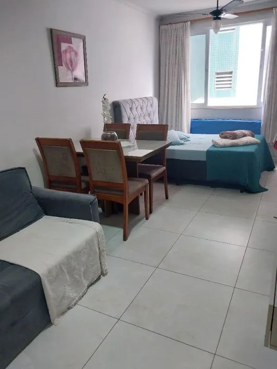 Kitnet **Pé na Areia e Vista Mar** Guilhermina-Praia Grande - Foto 5