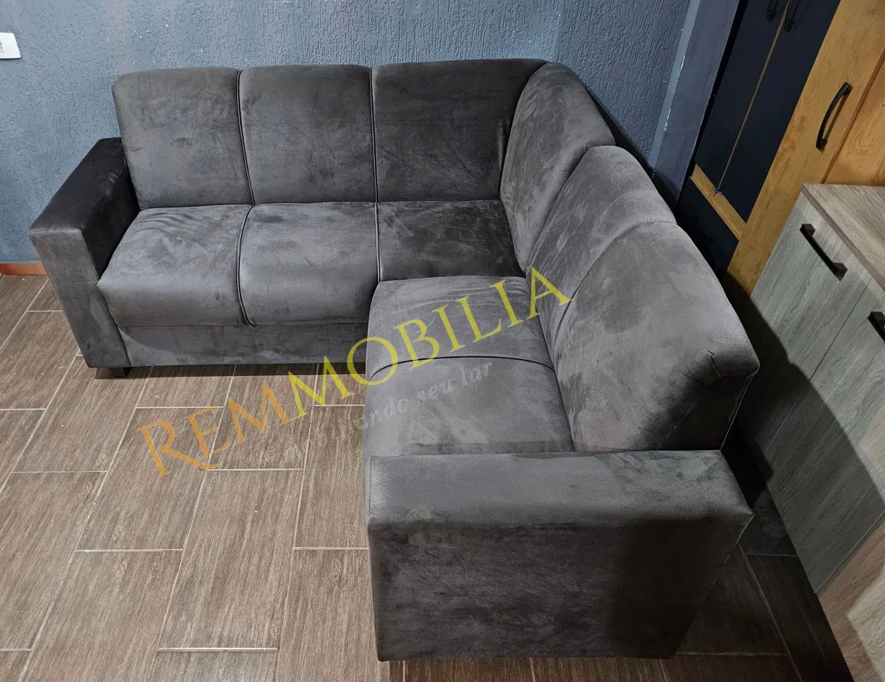 SOFA DE CANTO NOVO - ENTREGAMOS - Foto 4