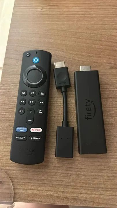 Amazon Fire Tv "USADO" - Controle Remoto Fire Stick com Comando de Voz e Controle TV