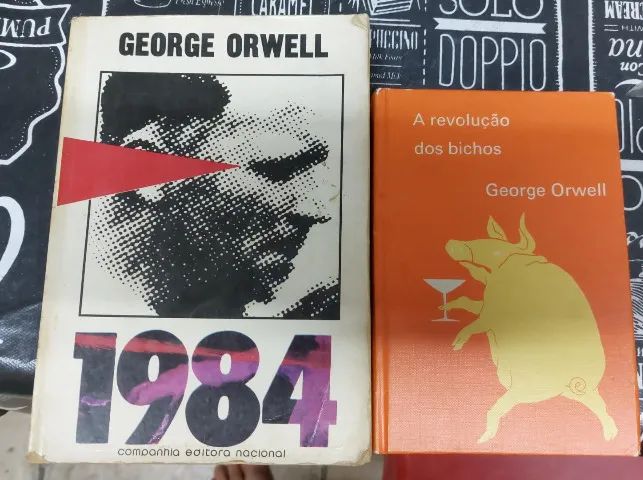 2 Livros George Orwell - 1984 e A Revolução dos Bichos