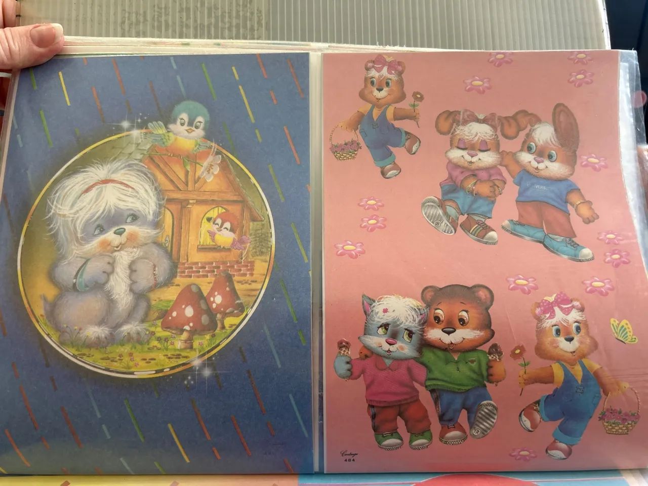 Papéis de Carta antigos - kit 6 - Foto 4