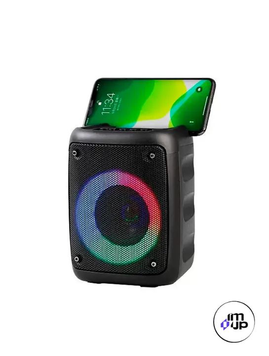 Caixa de Som Bluetooth Speaker WOW Preta SP110 - Oex  cod: 3317 - Foto 2