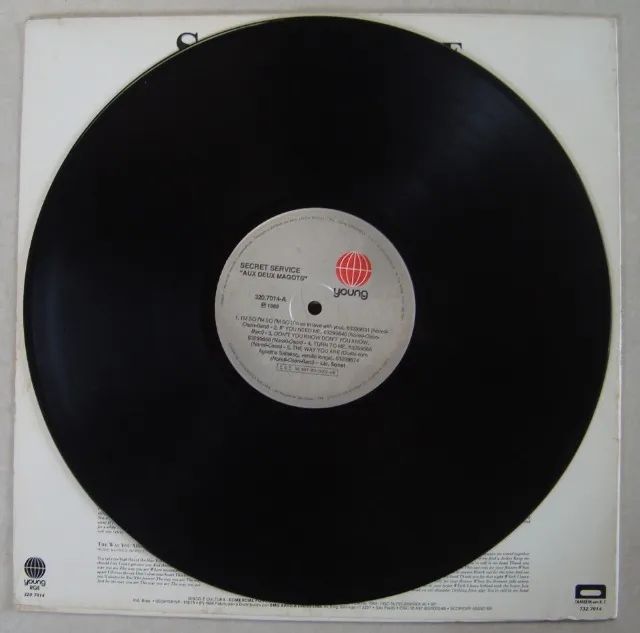 Lp Secret Service 1988 Aux Deux Magots, Disco De Vinil - Foto 4