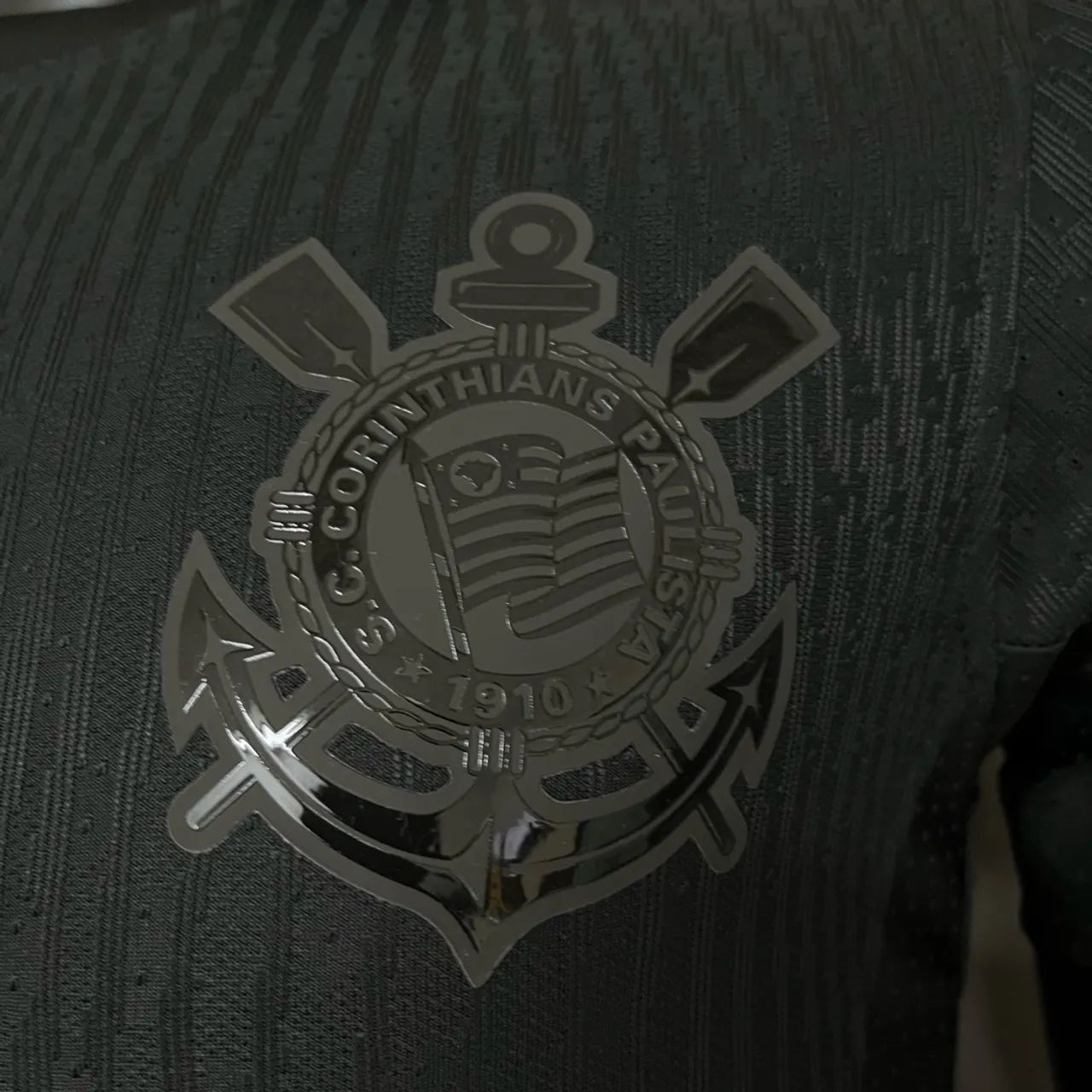 CAMISA DO CORINTHIANS All Black  - VERSÃO JOGADOR  - Foto 4