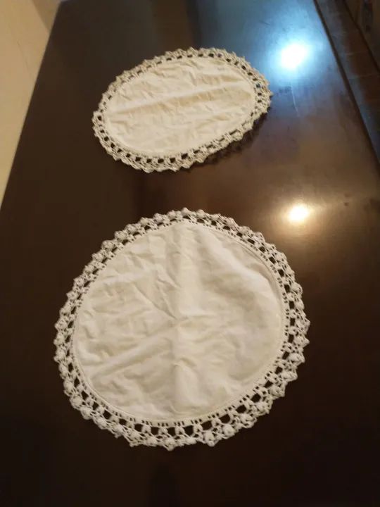 2 toalhas porta copos circulares - Foto 4