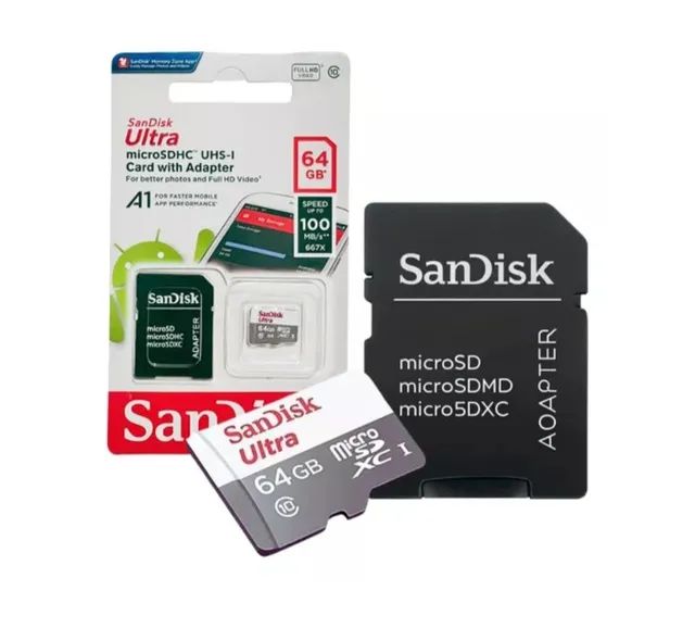 Cartão de memória 64GB
