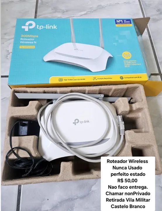 Roteador Wireless Tp-link 300Mbps