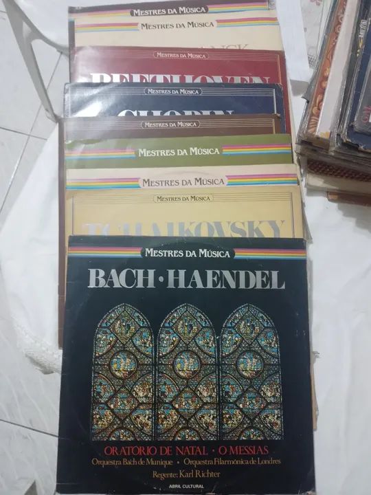 Vários Lps, álbuns, coleções de disco de vinil