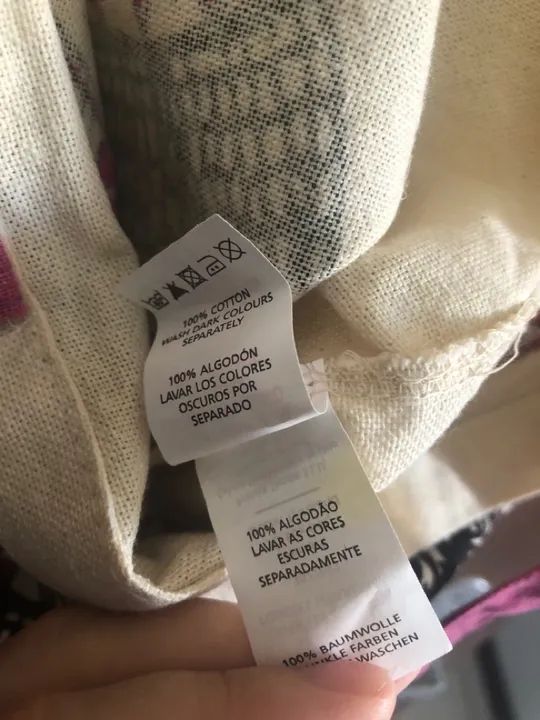 Bolsa de algodão estampada - Foto 5