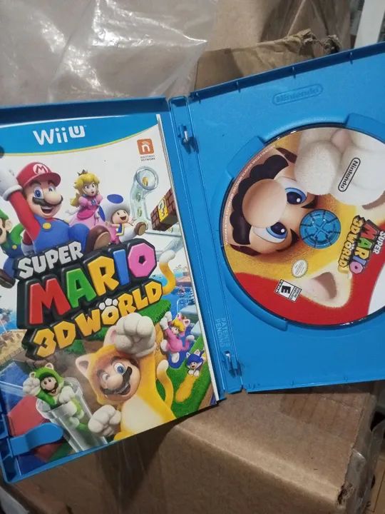 Jogo game Super Mario 3D World para Nintendo Wii U - Foto 2