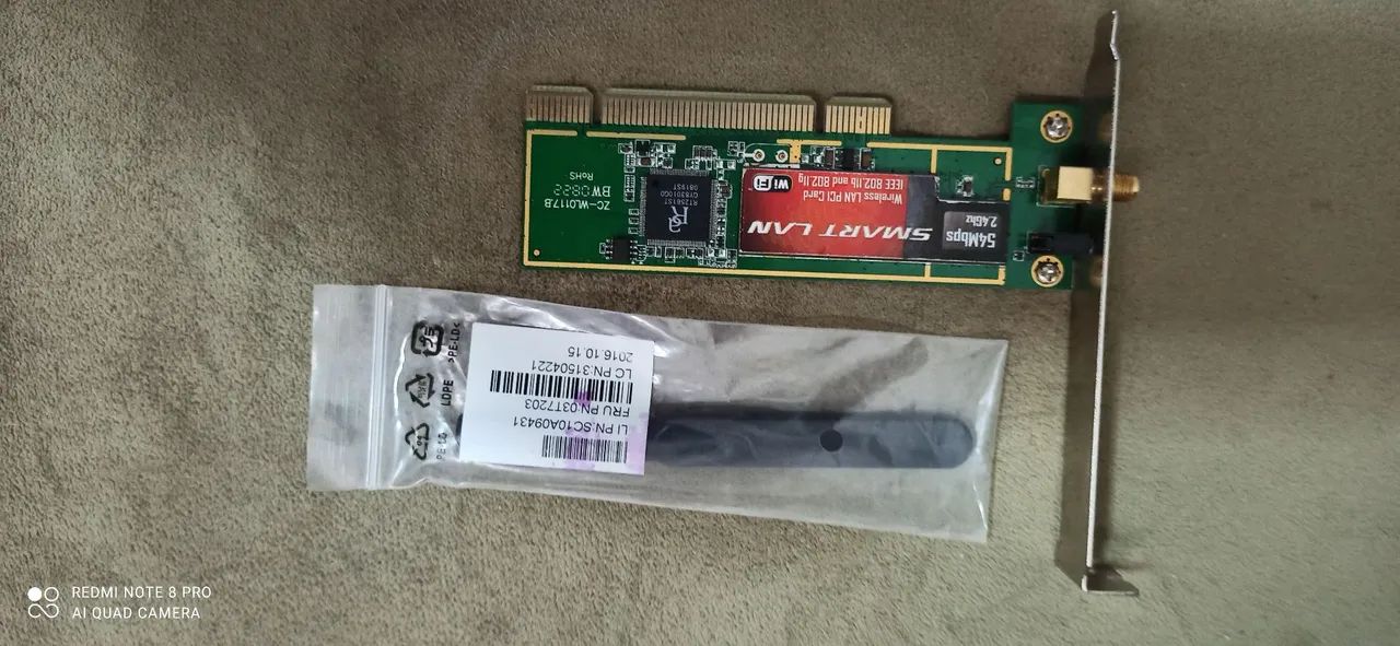 PLACA DE REDE WIFI PCI
