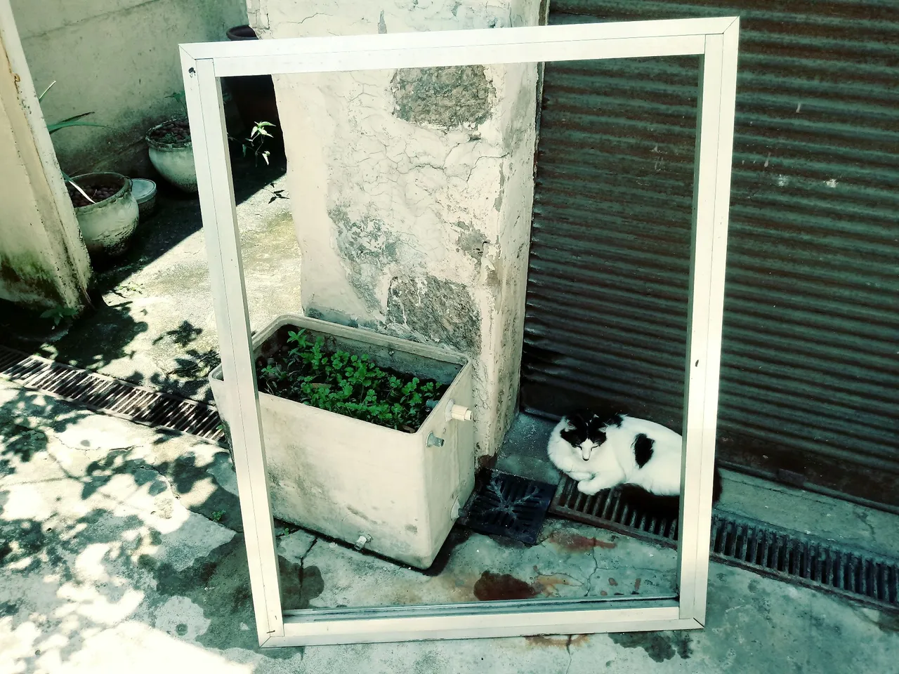 Moldura de alumínio