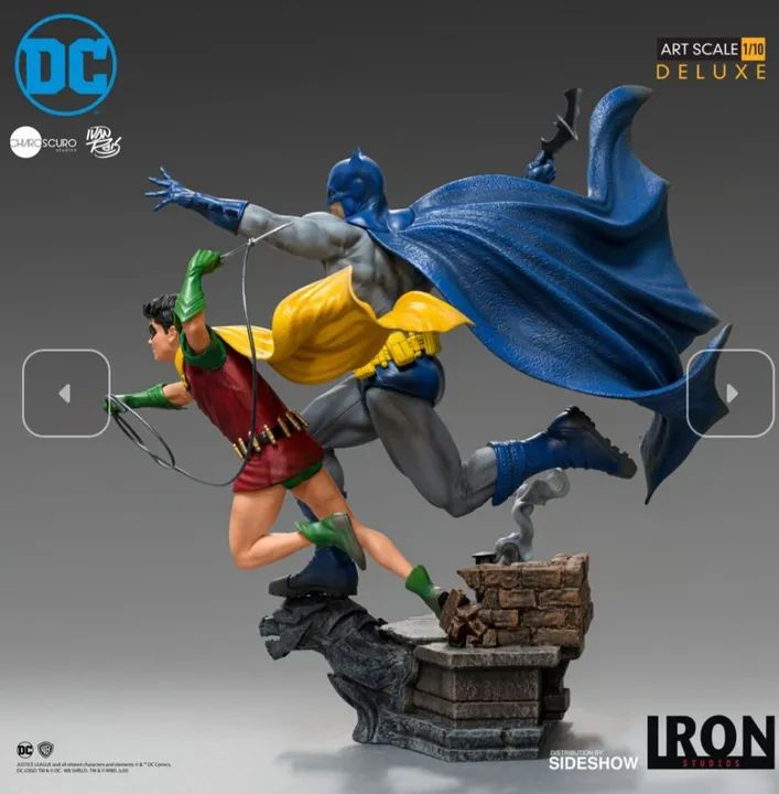 Batman e Robin Deluxe Iron Studios - Foto 4