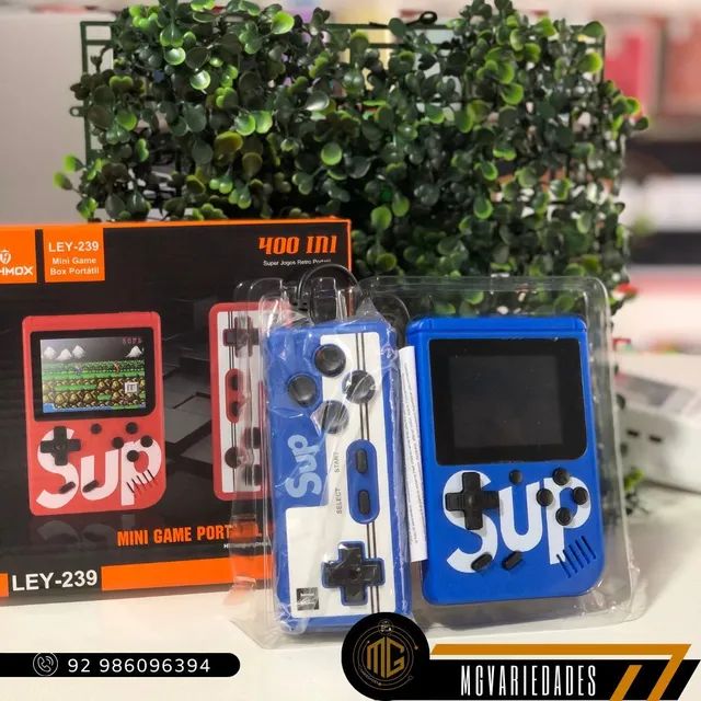 Mini Game Portátil 400 jogos Duplo  - Foto 3