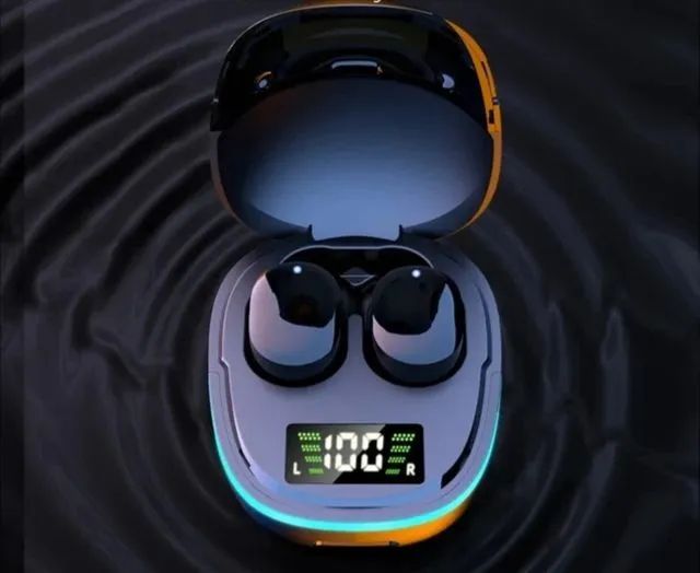 Fone Bluetooth sem fio com microfone, cancelamento de ruído, ecrã LED, G9S TWS - Foto 3