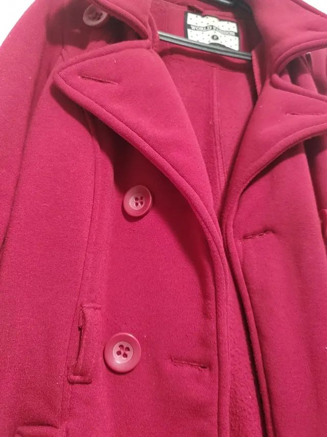 Sobretudo - casaco vermelho/trench coat - Foto 2