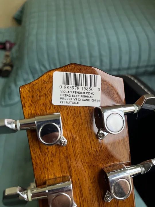 Violão Fender CD-60 com Hardcase - Foto 3