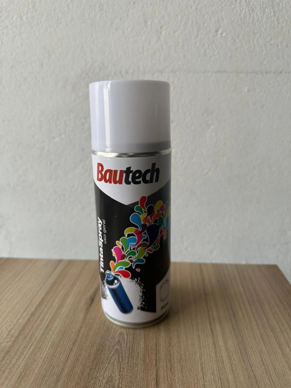 Tinta Spray M A B Branco 350 ML Bauteck