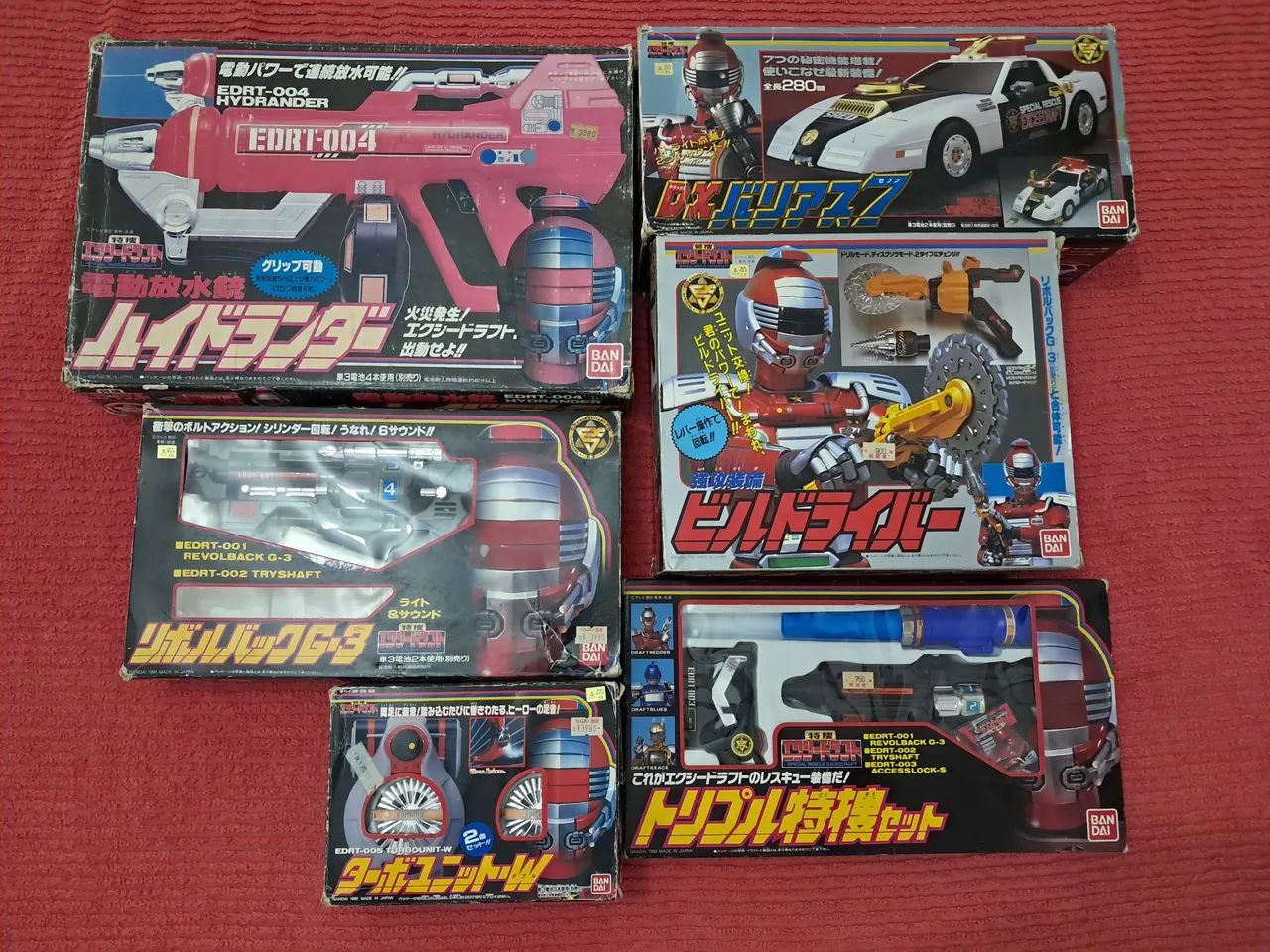 Bandai - Exceedraft - Kit com 6 brinquedos