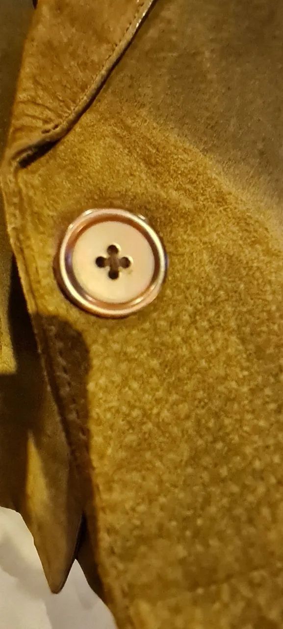 Blazer de Couro Nobuk ou camurça  legitimo. - Foto 3