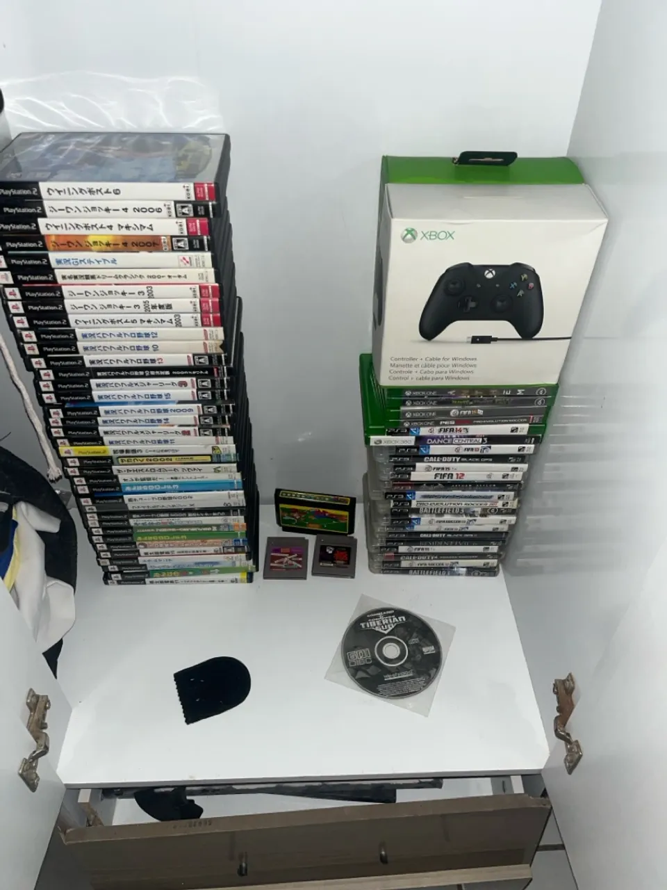 Lote de jogos PlayStation Nitendo e Xbox