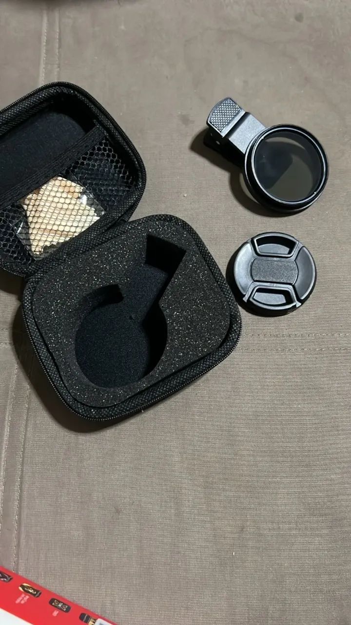 Filtro Cpl Polarizador Para Celular Clipe Anti Reflexo - 52mm - Foto 3
