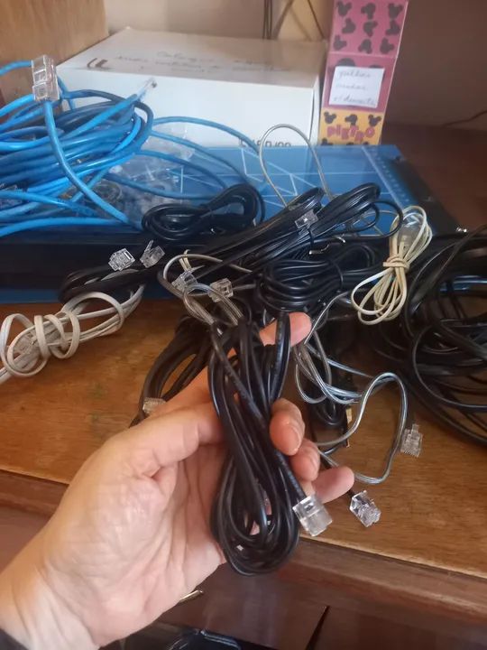  cabos telefônicos diversos (16) - Foto 2