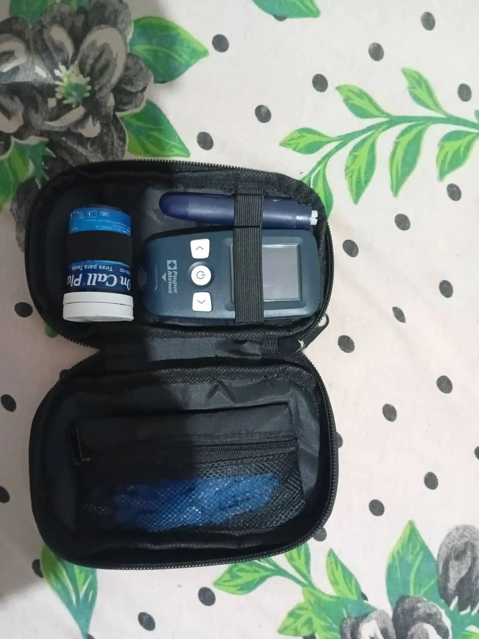 Medidor de Glicose On Call Plus Completo