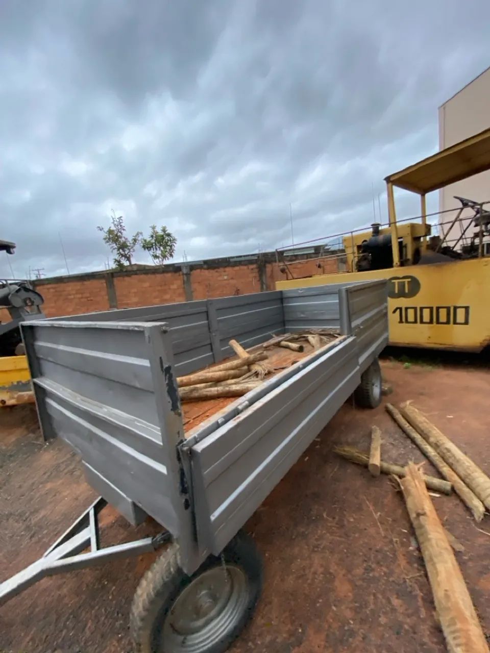Carreta para trator - Foto 2