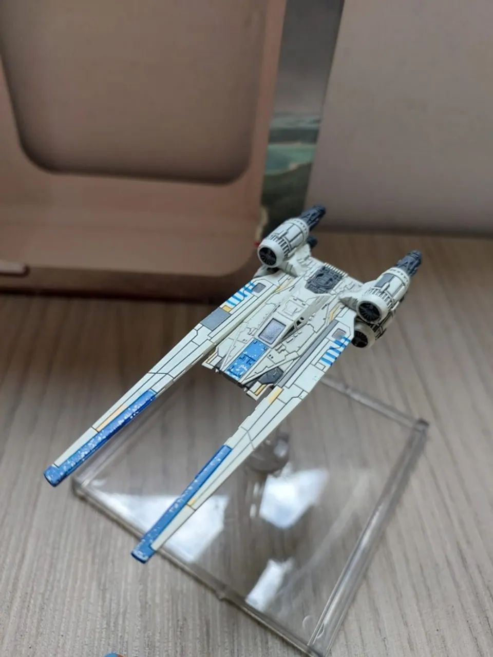 Star Wars X-wing - U-WING - Expansão usado - Foto 4