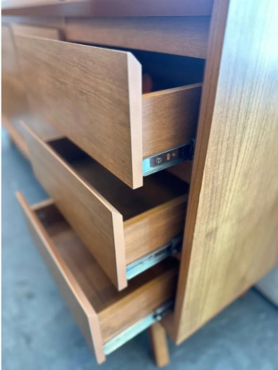 Aparador Buffet Vertex c/ 3 Portas e 3 gavetas, 1,80 cm, Pronta Entrega - Foto 2
