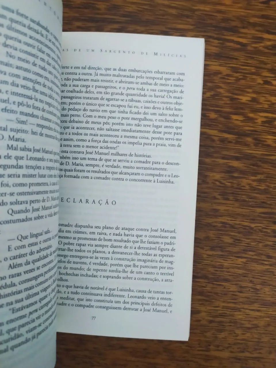 Livro Memórias De Um Sargento De Milícias De Manuel A. De Almeida - Foto 4