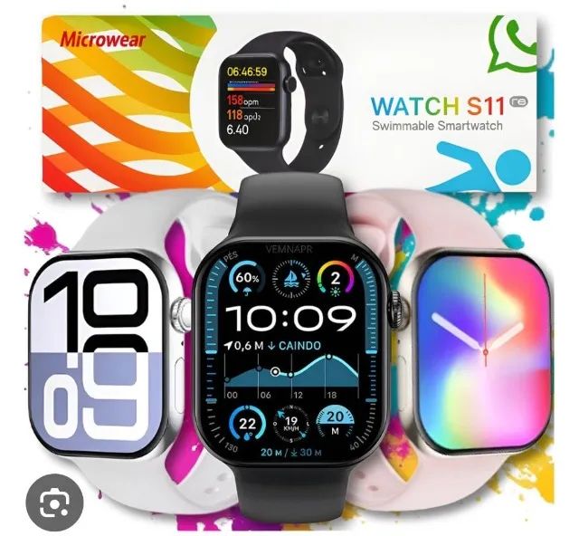 Relógio Smartwatch SERIE 11 A PROVA DE AGUA 