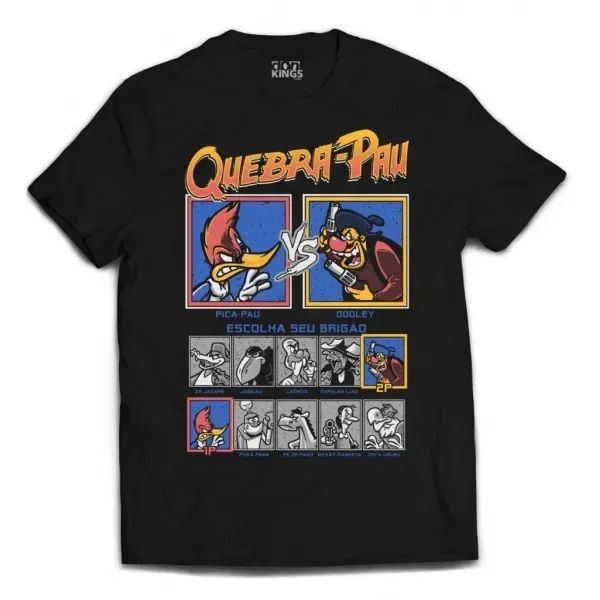 CAMISETA QUEBRA PAU - PICA PAU - Foto 2