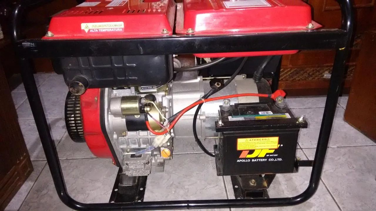 Gerador Motomil MDG 5000 CLE A Diesel (NOVO) Nunca Usado - Foto 2