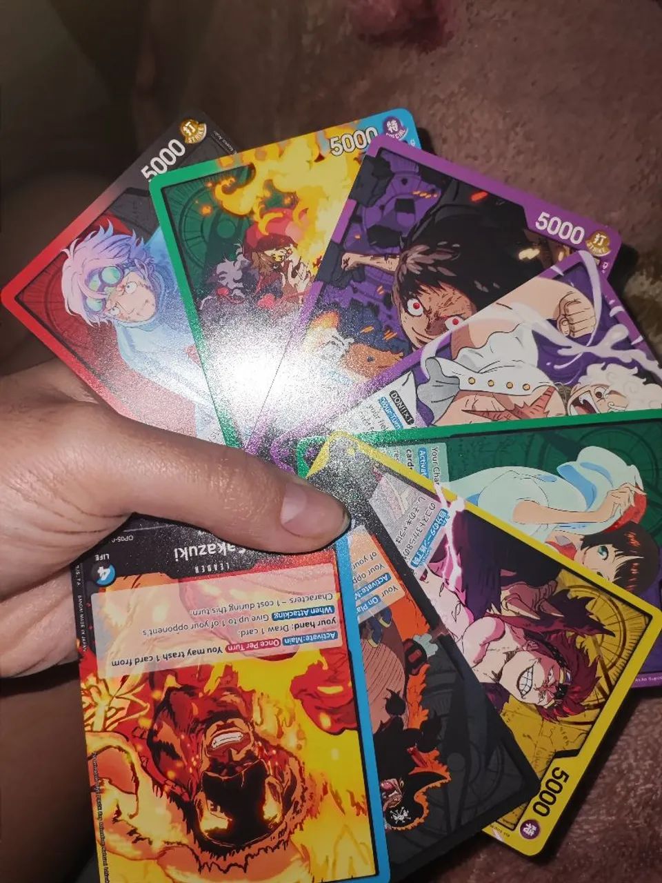 Kit/4 Cartas One Piece TCG - Foto 4