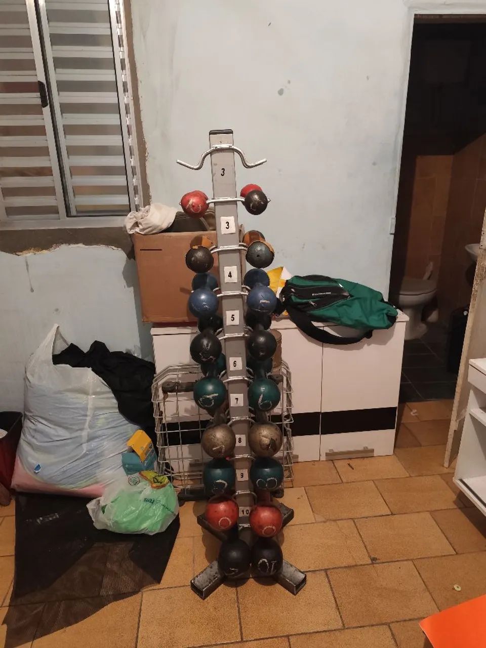 Conjunto de Halteres -1 ao 10k