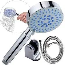 Ducha de chuveiro  de alta pressão cromado - Foto 5