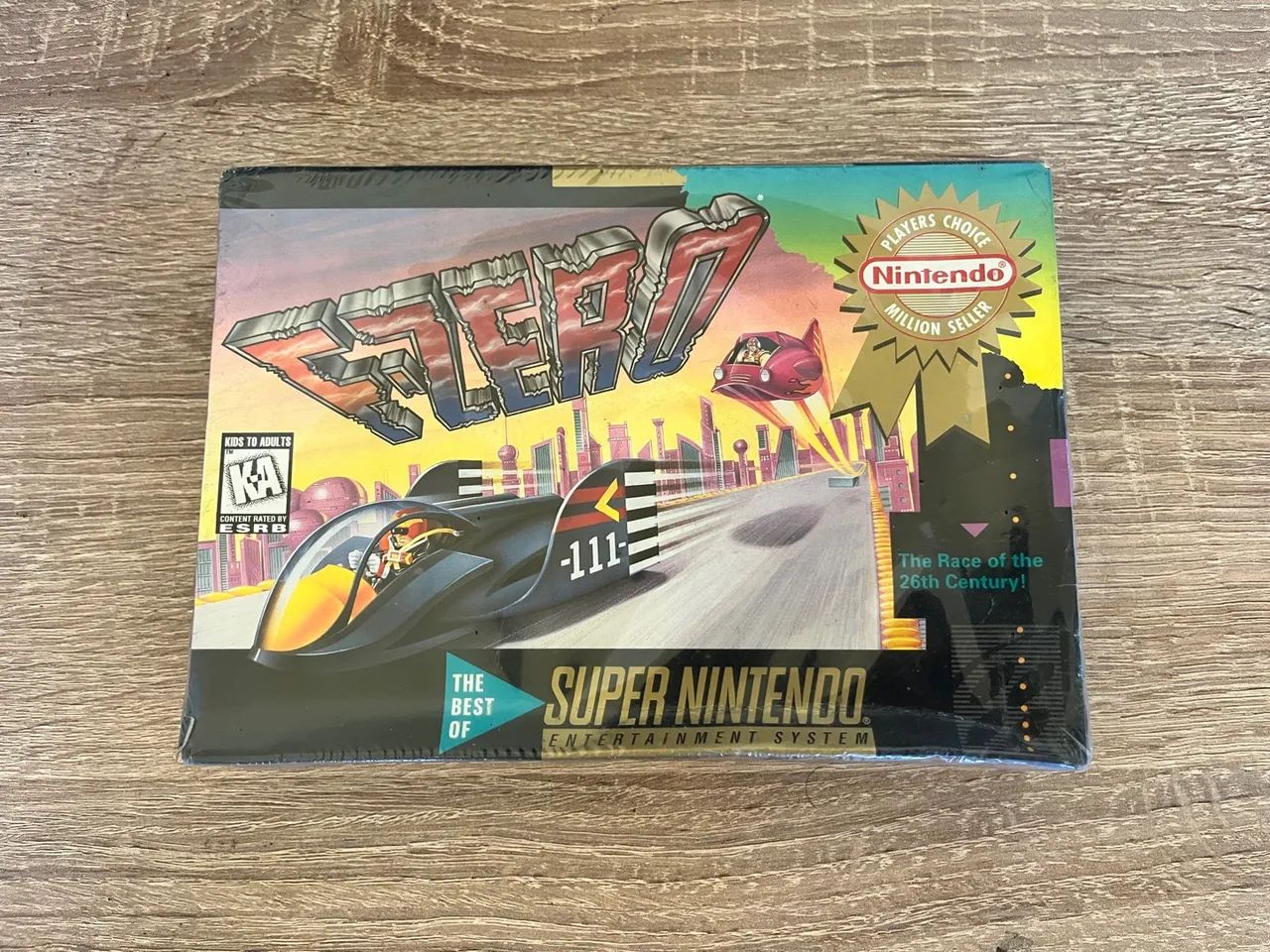 F-Zero para Super Nintendo - Lacrado