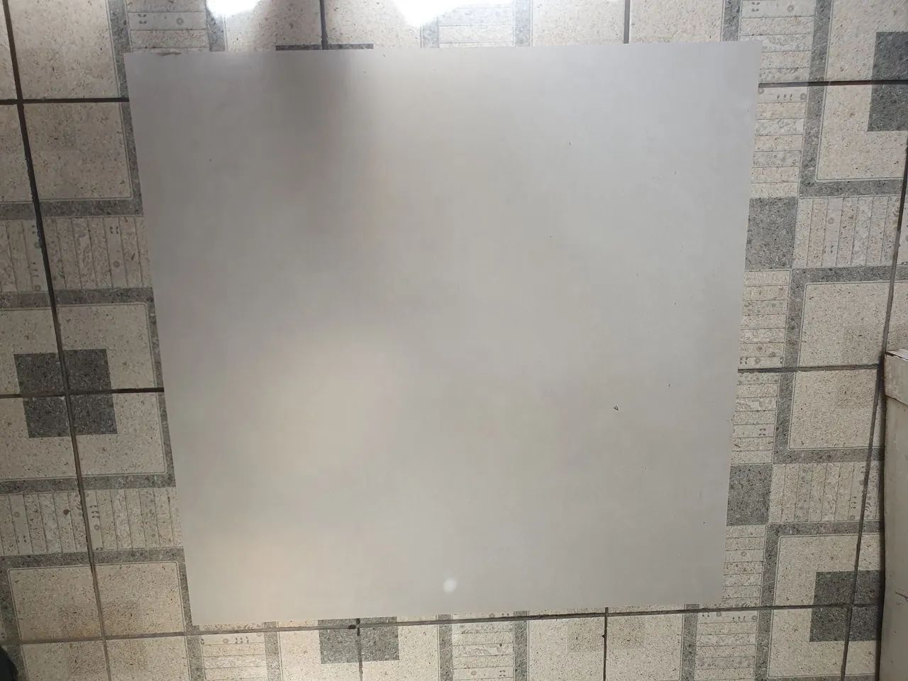 Placa de Porcelanato Bege Vinilico - Foto 2