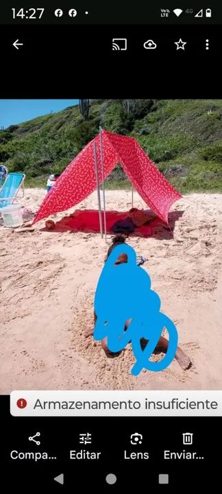 Tenda de Sol para Camping