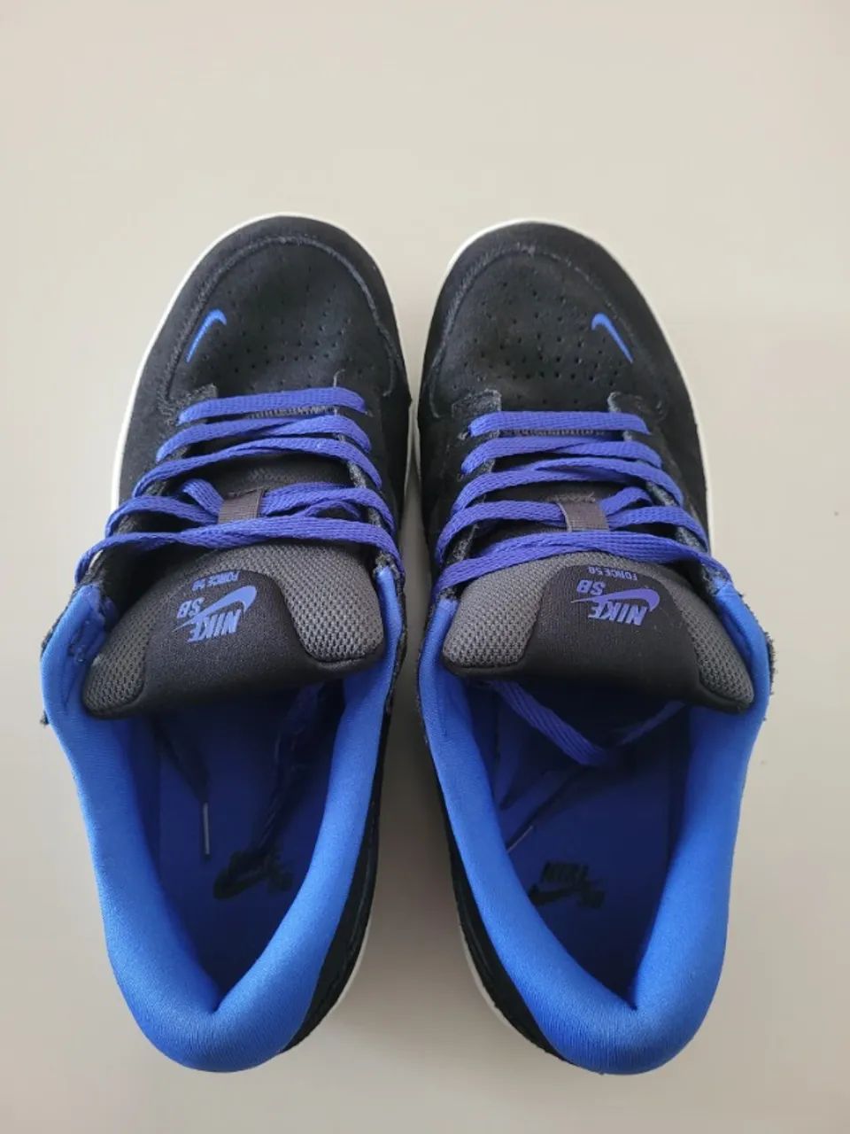 Nike SB Force 58 Preto/Azul Original - Foto 4