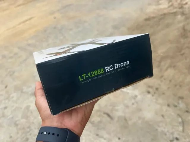 Mini Drone Com Câmera Dupla Hd Lt-12868 - Preto - Foto 4